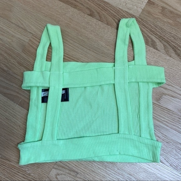 Urban Outfitters Light Green Crop Top Small NWOT - Picture 3 of 5